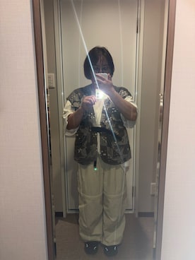 「RNA（アールエヌエー）のアイテム」を使った、Rinfanさん（レディース・147cm）の夏コーディネート