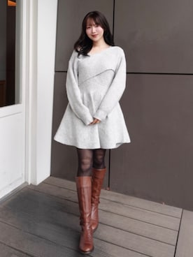 amiさん(レディース・158cm)の冬コーディネート