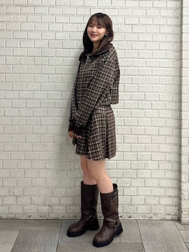「アイテム（ブルゾン）」を使った、amiさん（骨格ナチュラル・レディース・158cm）の夏コーディネート
