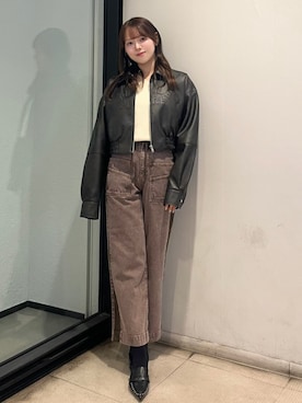 amiさん（レディース・158cm）の春コーディネート