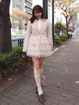 amiさん（レディース・158cm）の冬コーディネート