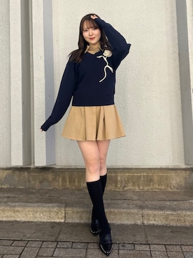 amiさん（レディース・158cm）の春コーディネート