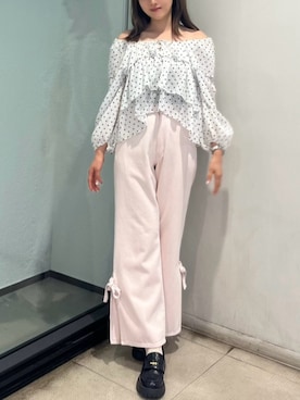 「CALNAMUR（カルナムール）のアイテム」を使った、amiさん（骨格ナチュラル・レディース・158cm）の夏コーディネート