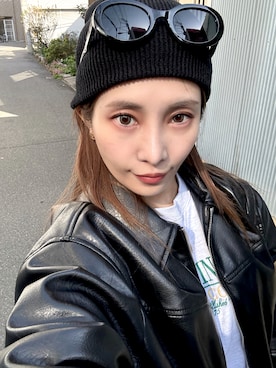 ⌇ 𝙎𝘼𝙔𝘼𝙆𝘼 ⌇さん（骨格ストレート・レディース・155cm）の冬コーディネート