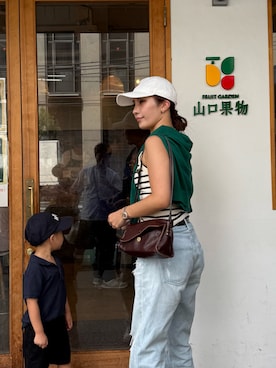「H&M（エイチ・アンド・エム）のアイテム」を使った、⌇ 𝙎𝘼𝙔𝘼𝙆𝘼 ⌇さん（骨格ストレート・レディース・155cm）の夏コーディネート