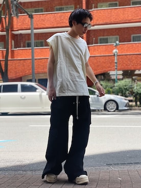 Tatsuki Nojimaさん（メンズ・175cm・20代）の夏コーディネート