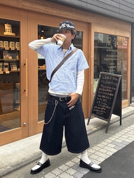 「BEAMS（ビームス）のアイテム」を使った、Syunyaさん（メンズ・179cm）の秋コーディネート
