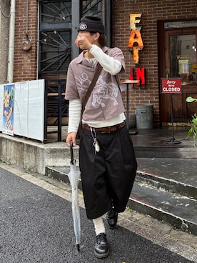 「BEAMS（ビームス）のアイテム」を使った、Syunyaさん（メンズ・179cm）の秋コーディネート