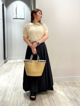 「ポロシャツコーデ」｜natsuki20190601さん（レディース・147cm）の夏コーディネート