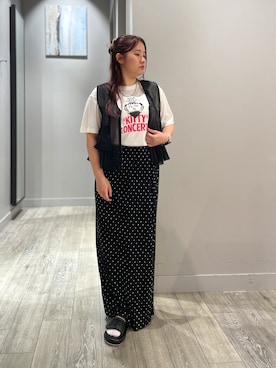 「プリーツ」｜natsuki20190601さん（レディース・147cm）の夏コーディネート
