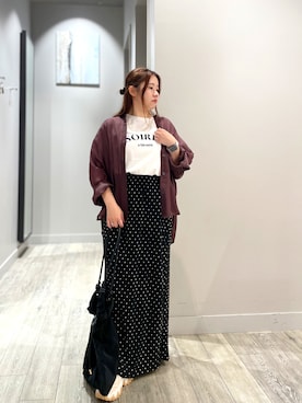 「アイテム（アクセサリー）」を使った、natsuki20190601さん（レディース・147cm）の夏コーディネート