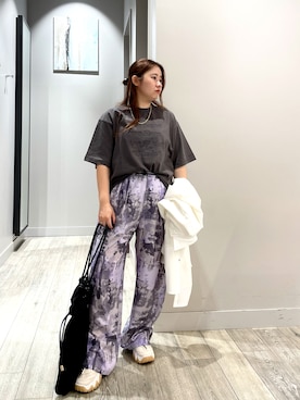 「アイテム（Tシャツ/カットソー）」を使った、natsuki20190601さん（レディース・147cm）の夏コーディネート