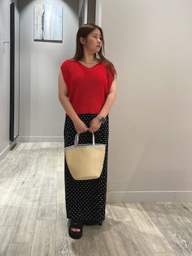「アイテム（アクセサリー）」を使った、natsuki20190601さん（レディース・147cm）の夏コーディネート