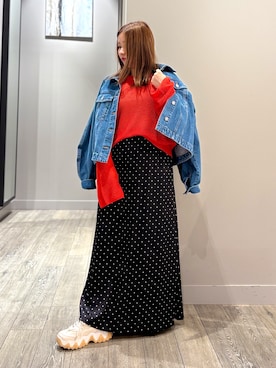 「シアーニット」｜natsuki20190601さん（レディース・147cm）の春コーディネート