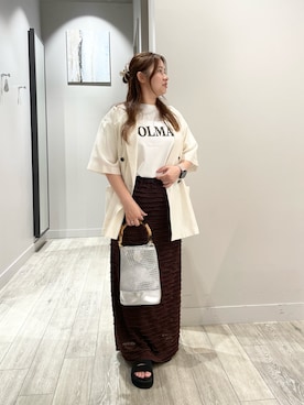 「アイテム（ジャケット/アウター）」を使った、natsuki20190601さん（レディース・147cm）の夏コーディネート