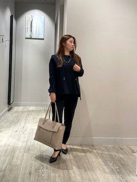 「アイテム（セットアップ）」を使った、natsuki20190601さん（レディース・147cm）の秋コーディネート