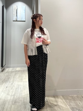 「アイテム（アクセサリー）」を使った、natsuki20190601さん（レディース・147cm）の夏コーディネート