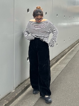 後藤茉耶さん（レディース・154cm）の秋コーディネート