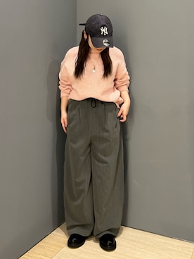 後藤茉耶さん（レディース・154cm）の冬コーディネート