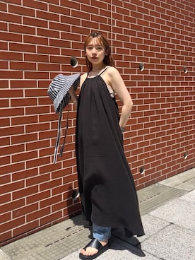 後藤茉耶さん（レディース・154cm）の夏コーディネート