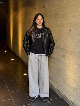 「初秋コーデ」｜EMIさん（レディース・165cm）の冬コーディネート