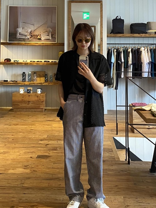 パンツ Stripe Slacks Saturdays surf nyc サタデーズ NYC」×「ディッキーズ」の最新コラボ スラックスと
