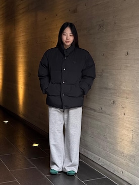 「初秋コーデ」｜「アイテム（ジャケット/アウター）」を使った、EMIさん（レディース・165cm）の冬コーディネート