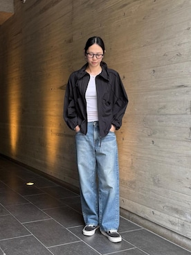 「Saturdays NYC（サタデーズ ニューヨークシティ ）のアイテム」を使った、EMIさん（レディース・165cm）の春コーディネート