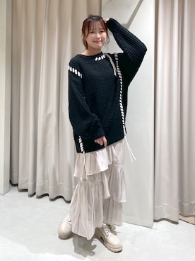 harunaさん（レディース・149cm）の秋コーディネート