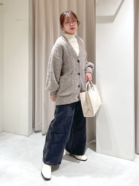 harunaさん（レディース・149cm）の冬コーディネート