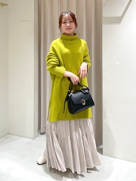 harunaさん（レディース・149cm）の冬コーディネート