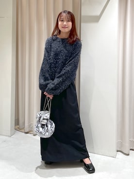 「FREE'S MART（フリーズマート）のアイテム（バレエシューズ）」を使った、harunaさん（レディース・149cm）の秋コーディネート