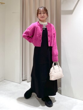 harunaさん（レディース・149cm）の冬コーディネート