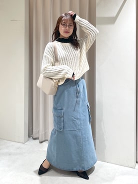 harunaさん（レディース・149cm）の春コーディネート