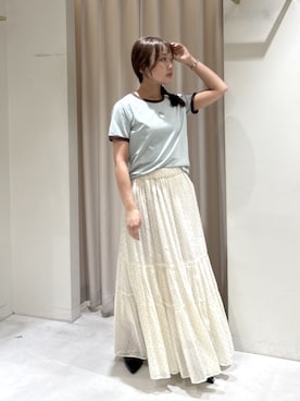 「FREE'S MART（フリーズマート）のアイテム」を使った、harunaさん（レディース・149cm）の夏コーディネート
