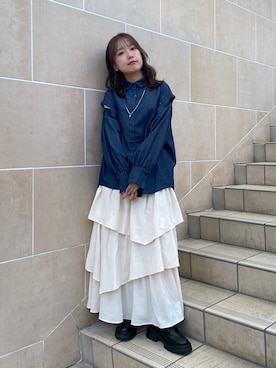 harunaさん（レディース・149cm）の秋コーディネート