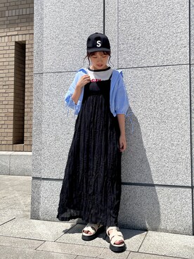 harunaさん（レディース・149cm）の夏コーディネート