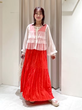 harunaさん（レディース・149cm）の夏コーディネート