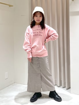 harunaさん（レディース・149cm）の秋コーディネート