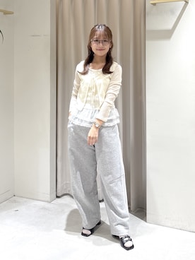 「FREE'S MART（フリーズマート）の◆ミニバックルサンダル（サンダル）」を使った、harunaさん（レディース・149cm）の夏コーディネート