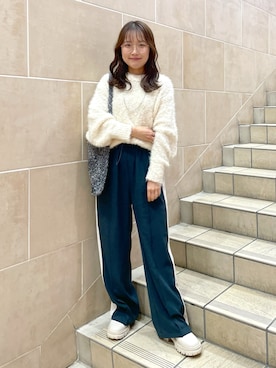 harunaさん(レディース・149cm)の冬コーディネート