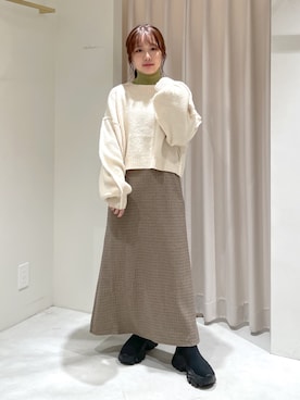 harunaさん（レディース・149cm）の秋コーディネート