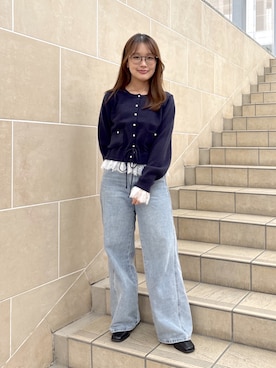 harunaさん（レディース・149cm）の秋コーディネート