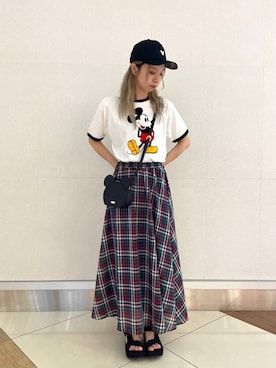 「アーノルドパーマー」｜アーノルドパーマー@モラージュ菖蒲店さん（レディース・158cm）の夏コーディネート
