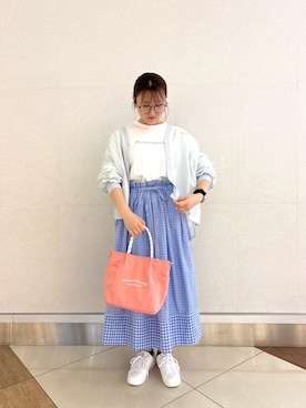 「Arnold Palmer（アーノルドパーマー）のアイテム」を使った、アーノルドパーマー@モラージュ菖蒲店さん（レディース・160cm）の春コーディネート