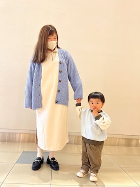 「アーノルドパーマー」｜「アイテム（ワンピース/ドレス）」を使った、アーノルドパーマー@モラージュ菖蒲店さん（レディース・162cm）の秋コーディネート