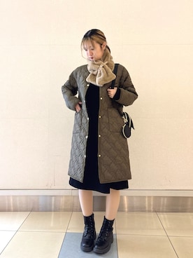 アーノルドパーマー@モラージュ菖蒲店さん（レディース・160cm）の冬コーディネート