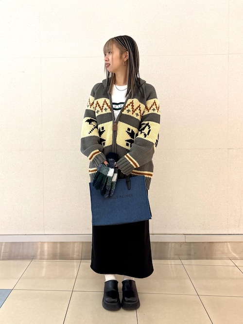 カウチンニット ジャケット