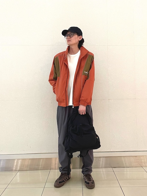 セール】シェア パイピング トラックジャケット（ナイロンジャケット