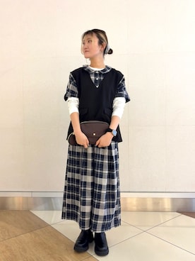 アーノルドパーマー@モラージュ菖蒲店さん（レディース・160cm）の春コーディネート